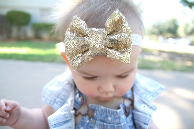 gold headband | bebewears.com