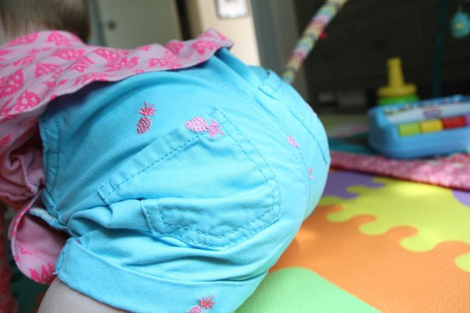 pineapple shorts | bebewears.com